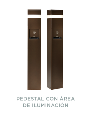 PEDESTAL DE EXTERIOR