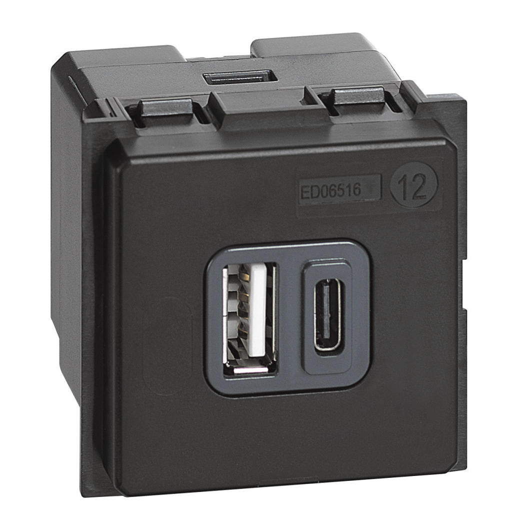 Cargador USB Tipo A y C