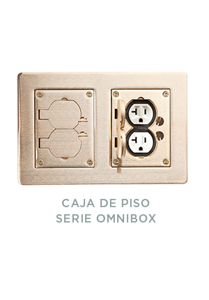 CAJA DE PISO SERIE OMNIBOX