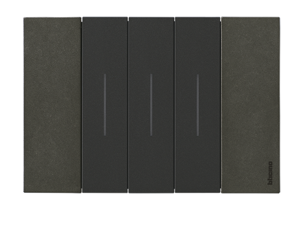 Combinaciones de placas con mecanismos de color NEGRO