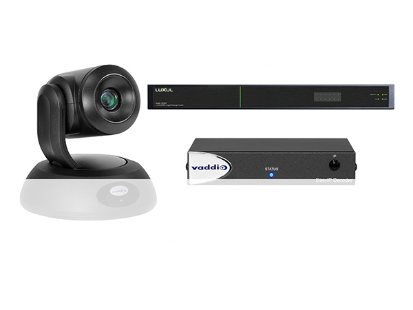 Kit básico EasyIP 20 con cámara IP PTZ profesional