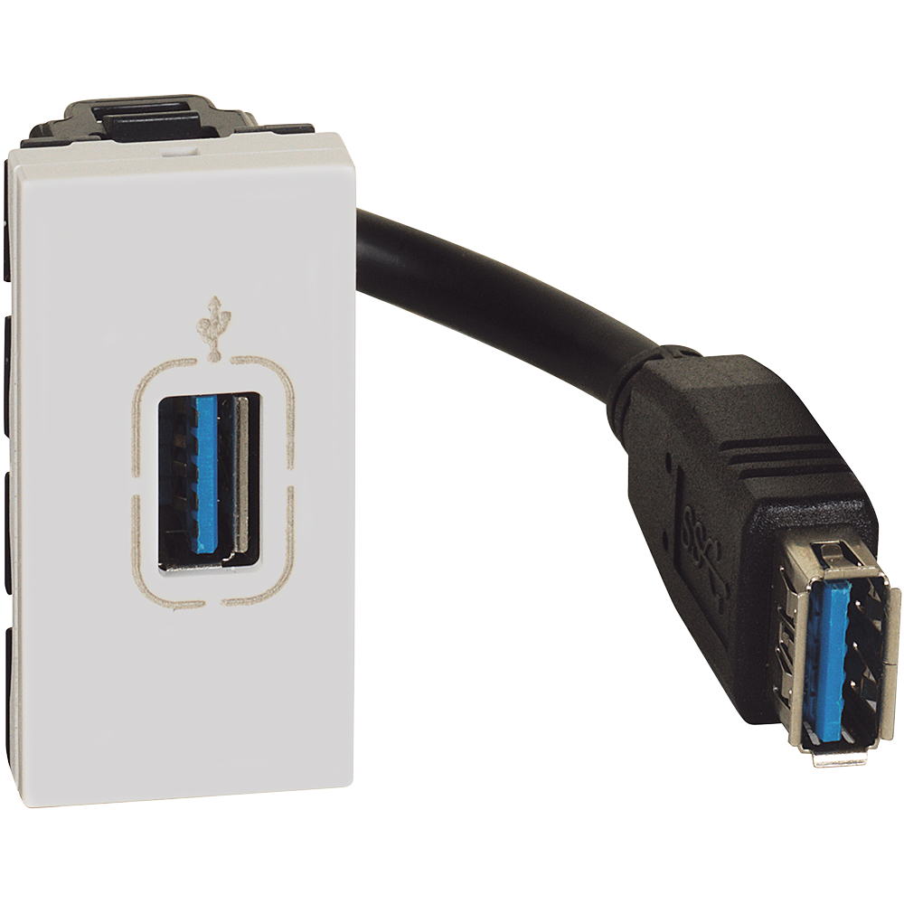 USB tranmision blanco