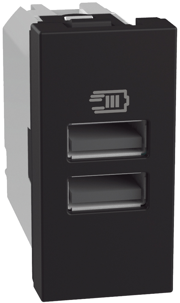 USB AA negro