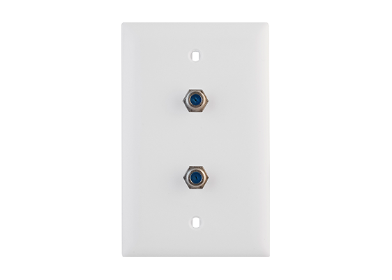 Wall Plates - Premolded Voice/Video
