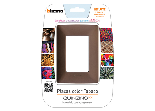 Blister con placa tabaco