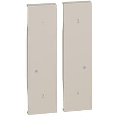 2 Cubreteclas para Central de 4 escenas adicionales K4575CW Arena